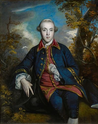 Portrait of Charles Brandling 1760 Art Print by Richard Reynolds