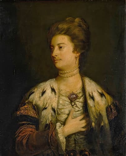 Portrait Of Lady Williams Wynn Art Print by Richard Reynolds