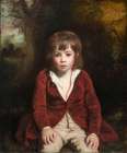Portrait of Master Bunbury Art Print
