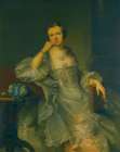Portrait Of Miss Bullock Art Print