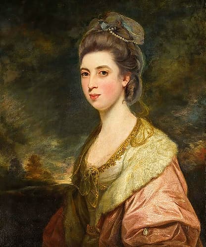 Portrait Of Mrs Richard Pennant Art Print by Joshua Reynolds