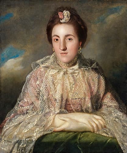Portrait of Mrs William Fortescue, later Countess of Clermont 1761 Art Print by Joshua Reynolds