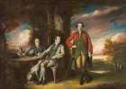 The Honorable Henry Fane with Inigo Jones and Charles Blair Art Print