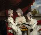 The Ladies Waldegrave 1780 Art Print