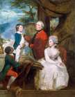 The Temple Family ca 1780 Art Print