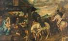Adoration of the Magi 1500s Art Print