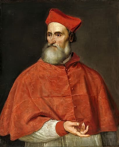 Cardinal Pietro Bembo 1539 Art Print by Titian