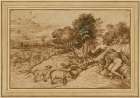 Pastoral Scene 1565 Art Print