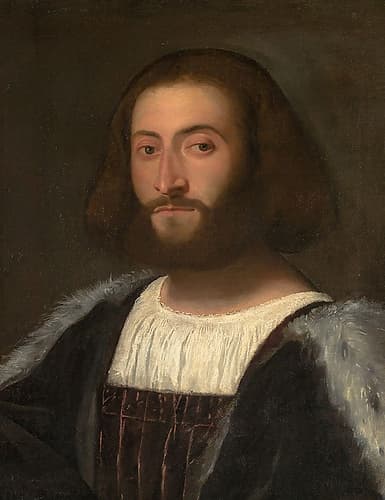 Portrait of a Man ca 1508 Art Print by Titian
