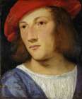 Portrait of a Young Man ca 1510 Art Print