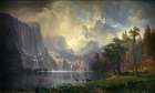 Among the Sierra Nevada, California 1868 Art Print