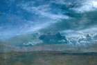 Landscape With Stormy Clouds 19th century Art Print