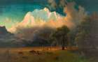 Mount Adams, Washington 1875 Art Print