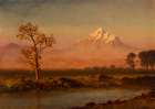 Mount Hood ca 1880 Art Print