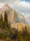 North Dome, Yosemite Valley 1889 Art Print