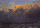 Sunrise in the Sierras ca 1872 Art Print
