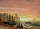 The Fishing Fleet 1862 Art Print