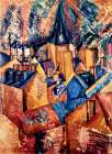 Church of St. Vincent at Le Havre 1908 Abstract Art Print