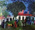 Paddock 1930 Art Print