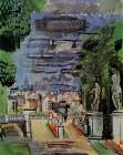 Park of Saint-Cloud 1924 Art Print
