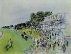 Races at Goodwood 1930 Art Print