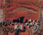 Red Concert 1946 Abstract Art Print
