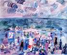 The Beach 1925 Art Print