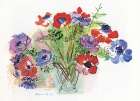 Vase of Flowers 1937 Art Print