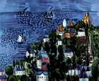 View of St. Adresse 1924 Art Print