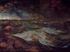 Storm at Sea unfinished 1568 Art Print