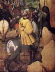 The Conversion of St. Paul detail 1567 Art Print
