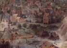 The Tower of Babel detail 1 1563 Art Print