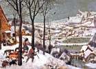 Hunters in the Snow Winter Art Print