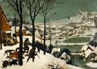 Hunters in the Snow 1565 Art Print