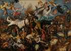 The Fall of the Rebel Angels 1562 Art Print