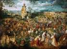 The Procession To Calvary Art Print