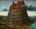 The Tower of Babel, Rotterdam ca 1563 Art Print