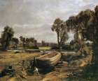 Boat-building near Flatford Mill 1815 Art Print
