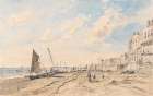Brighton Beach Looking West Art Print