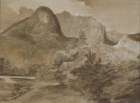 Castle Crag, Borrowdale 1806 Art Print