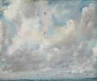 Cloud Study with Birds ca 1821 Art Print