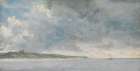 Coastal Scene with Cliffs ca 1814 Art Print