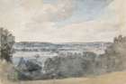Dedham Vale, Suffolk, from near East Bergholt ca 1805 Art Print