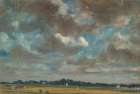 Extensive Landscape with Grey Clouds ca 1821 Art Print