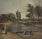 Flatford Lock 1810 Art Print