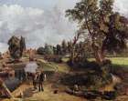 Flatford Mill, on the River Stour 1817 Art Print
