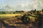 Golding Constables kitchen garden, East Bergholt 1815 Art Print