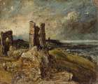 Hadleigh Castle 1828 Art Print
