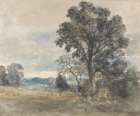 Landscape at East Bergholt Art Print