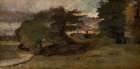 Landscape with Cottages 1809 Art Print